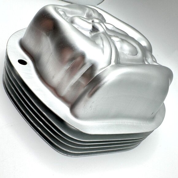 Set Of 6 Looney Tunes Bugs Bunny Vtg Wilton Bugs Cake Pan 5" Baking 2105-1134 - Picture 5 of 7